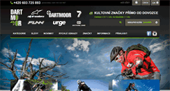 Desktop Screenshot of dartmoor-bikes.cz