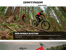 Tablet Screenshot of dartmoor-bikes.com